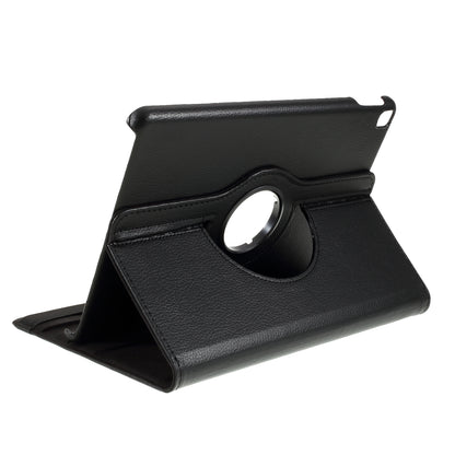 For iPad Air 10.5 (2019) / Pro 10.5 (2017) / iPad 10.2 (2021)/(2020)/(2019) 360-Rotary Stand Leather Tablet Case Litchi Grain