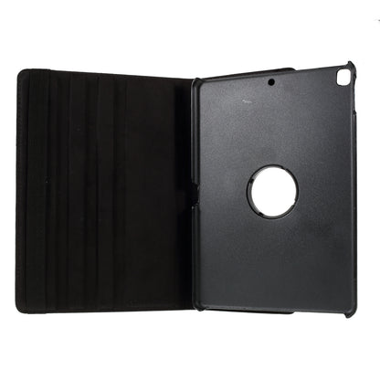 For iPad Air 10.5 (2019) / Pro 10.5 (2017) / iPad 10.2 (2021)/(2020)/(2019) 360-Rotary Stand Leather Tablet Case Litchi Grain
