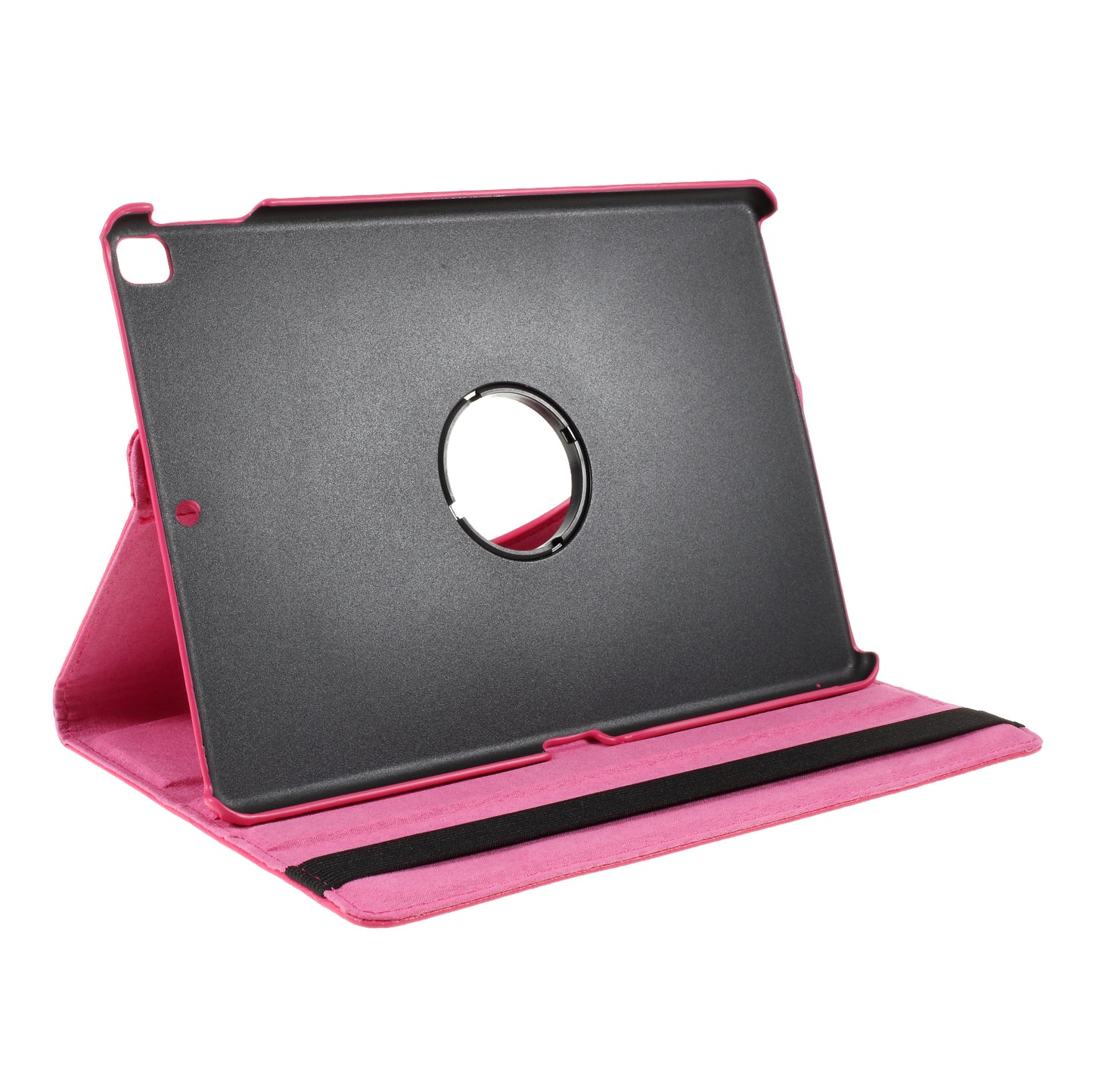 For iPad Air 10.5 (2019) / Pro 10.5 (2017) / iPad 10.2 (2021)/(2020)/(2019) 360-Rotary Stand Leather Tablet Case Litchi Grain