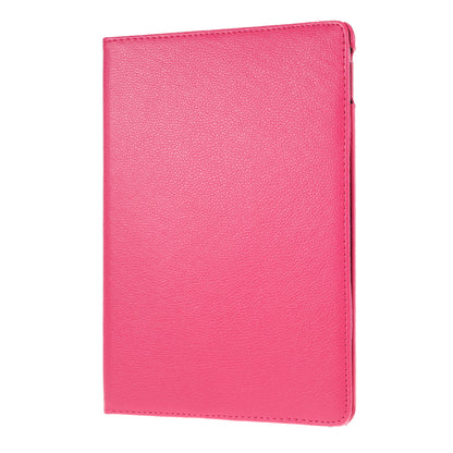 For iPad Air 10.5 (2019) / Pro 10.5 (2017) / iPad 10.2 (2021)/(2020)/(2019) 360-Rotary Stand Leather Tablet Case Litchi Grain