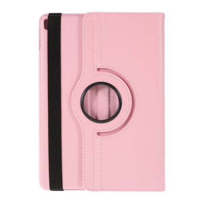 For iPad Air 10.5 (2019) / Pro 10.5 (2017) / iPad 10.2 (2021)/(2020)/(2019) 360-Rotary Stand Leather Tablet Case Litchi Grain