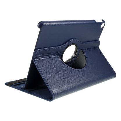 For iPad Air 10.5 (2019) / Pro 10.5 (2017) / iPad 10.2 (2021)/(2020)/(2019) 360-Rotary Stand Leather Tablet Case Litchi Grain