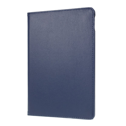 For iPad Air 10.5 (2019) / Pro 10.5 (2017) / iPad 10.2 (2021)/(2020)/(2019) 360-Rotary Stand Leather Tablet Case Litchi Grain