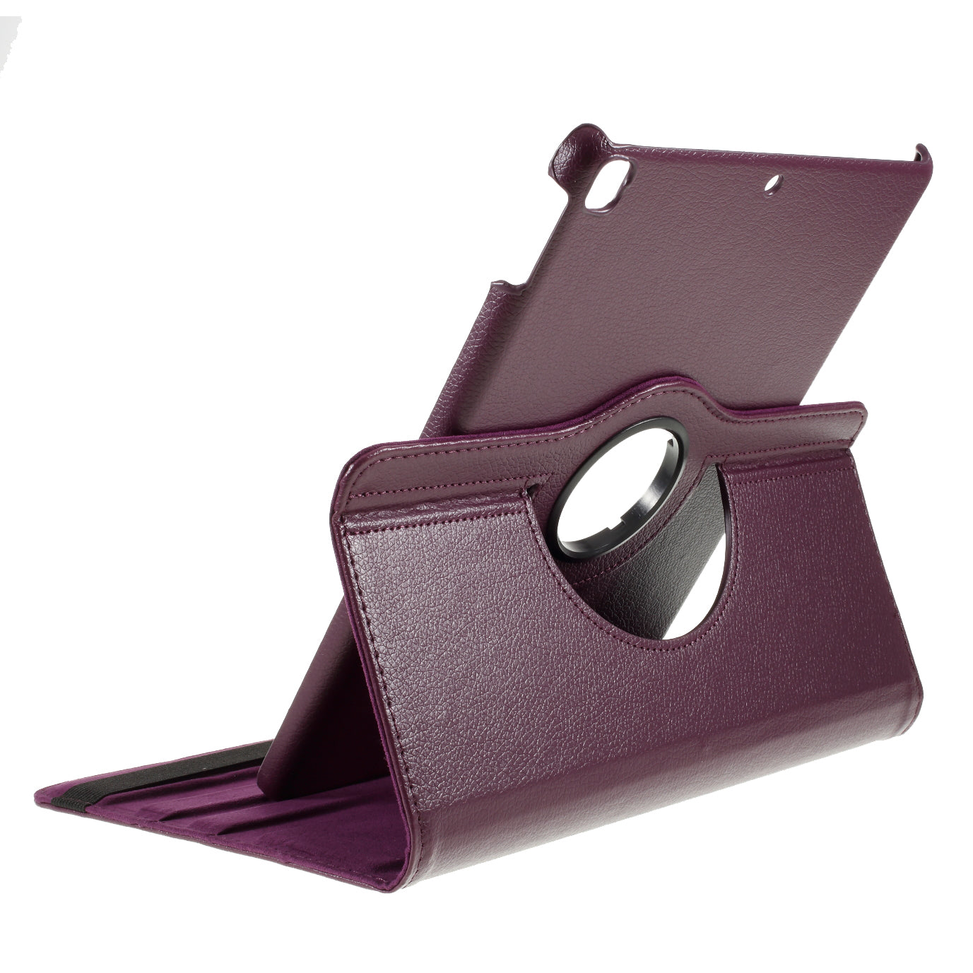 For iPad Air 10.5 (2019) / Pro 10.5 (2017) / iPad 10.2 (2021)/(2020)/(2019) 360-Rotary Stand Leather Tablet Case Litchi Grain