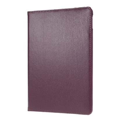 For iPad Air 10.5 (2019) / Pro 10.5 (2017) / iPad 10.2 (2021)/(2020)/(2019) 360-Rotary Stand Leather Tablet Case Litchi Grain