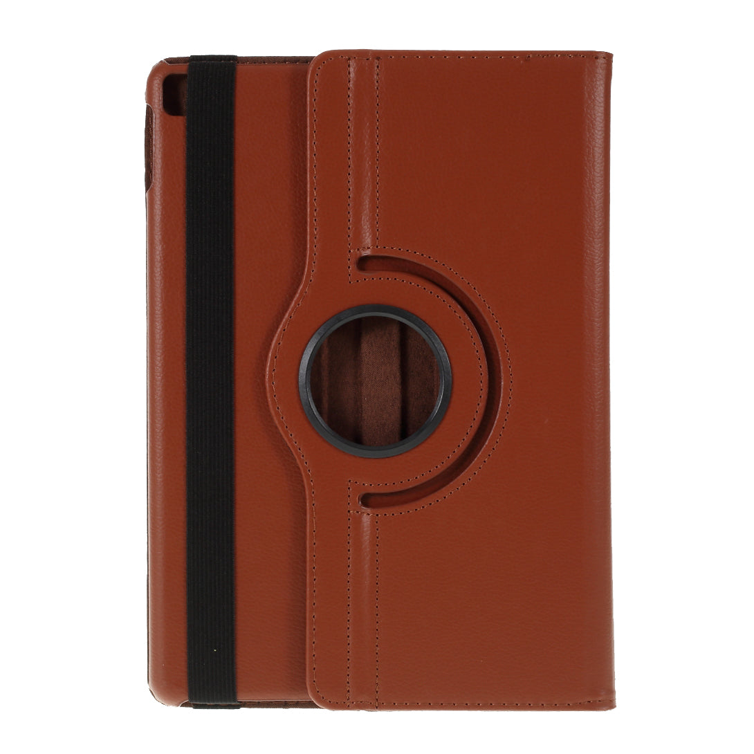 For iPad Air 10.5 (2019) / Pro 10.5 (2017) / iPad 10.2 (2021)/(2020)/(2019) 360-Rotary Stand Leather Tablet Case Litchi Grain