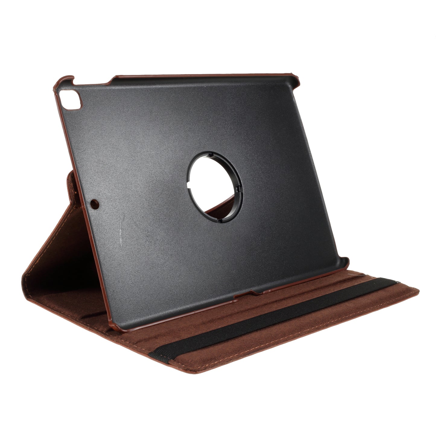 For iPad Air 10.5 (2019) / Pro 10.5 (2017) / iPad 10.2 (2021)/(2020)/(2019) 360-Rotary Stand Leather Tablet Case Litchi Grain