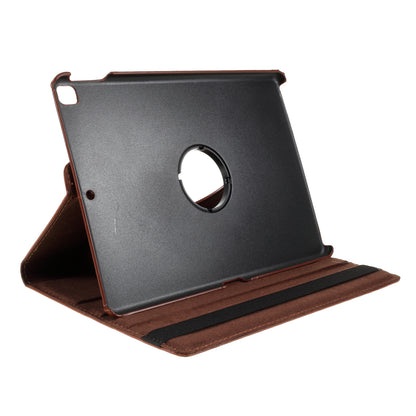 For iPad Air 10.5 (2019) / Pro 10.5 (2017) / iPad 10.2 (2021)/(2020)/(2019) 360-Rotary Stand Leather Tablet Case Litchi Grain