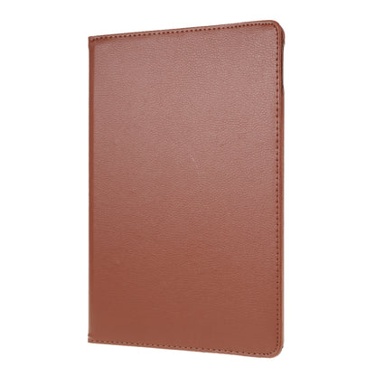 For iPad Air 10.5 (2019) / Pro 10.5 (2017) / iPad 10.2 (2021)/(2020)/(2019) 360-Rotary Stand Leather Tablet Case Litchi Grain