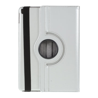 For iPad Air 10.5 (2019) / Pro 10.5 (2017) / iPad 10.2 (2021)/(2020)/(2019) 360-Rotary Stand Leather Tablet Case Litchi Grain