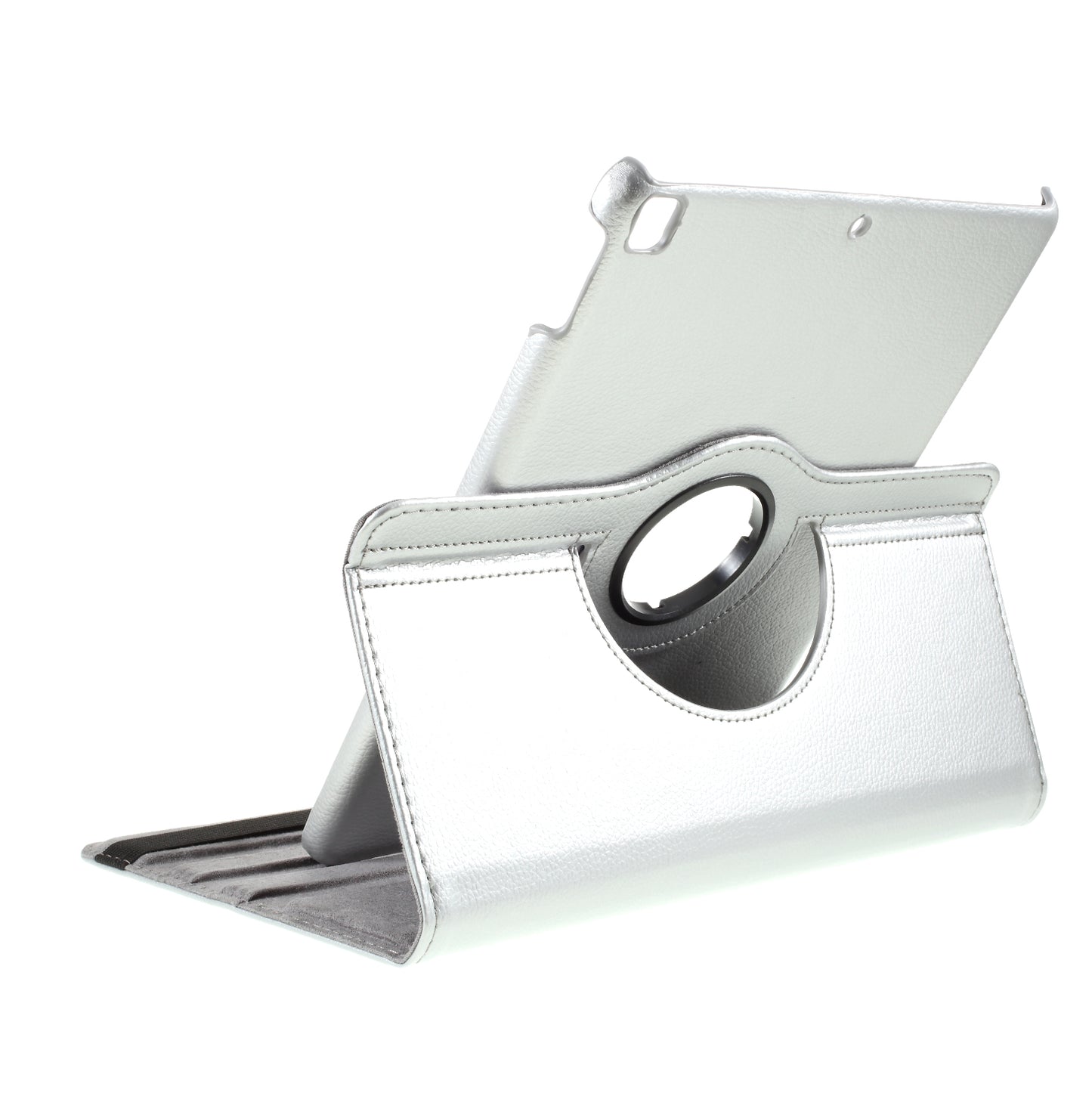 For iPad Air 10.5 (2019) / Pro 10.5 (2017) / iPad 10.2 (2021)/(2020)/(2019) 360-Rotary Stand Leather Tablet Case Litchi Grain
