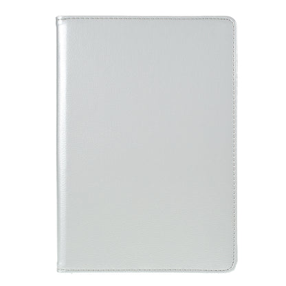 For iPad Air 10.5 (2019) / Pro 10.5 (2017) / iPad 10.2 (2021)/(2020)/(2019) 360-Rotary Stand Leather Tablet Case Litchi Grain