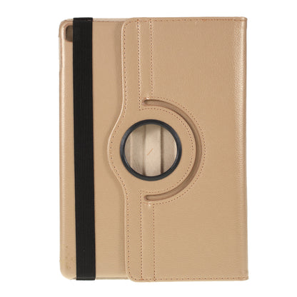 For iPad Air 10.5 (2019) / Pro 10.5 (2017) / iPad 10.2 (2021)/(2020)/(2019) 360-Rotary Stand Leather Tablet Case Litchi Grain