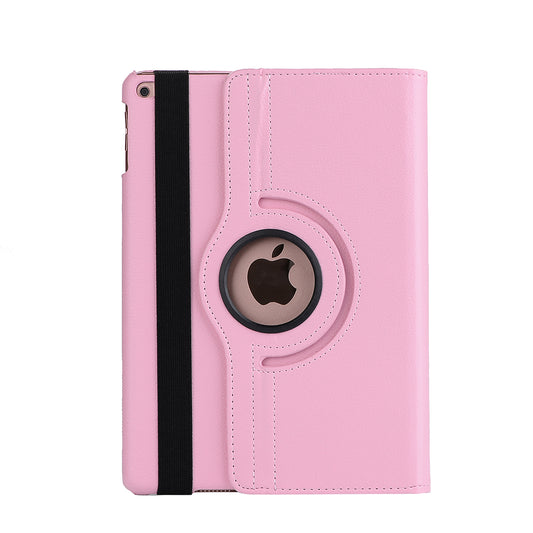 For iPad 9.7 (2018) / 9.7 (2017) Litchi Grain 360 Degree Rotary Stand Smart Leather Tablet Case