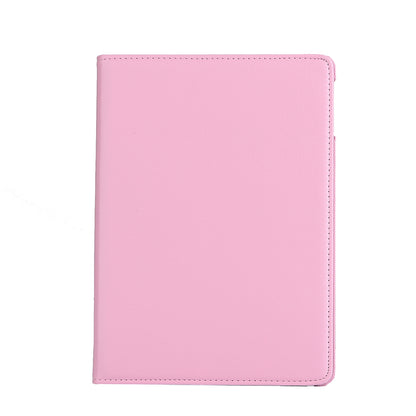 For iPad 9.7 (2018) / 9.7 (2017) Litchi Grain 360 Degree Rotary Stand Smart Leather Tablet Case