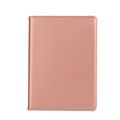 For iPad 9.7 (2018) / 9.7 (2017) Litchi Grain 360 Degree Rotary Stand Smart Leather Tablet Case