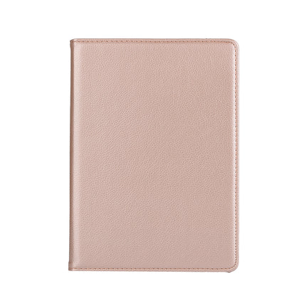 For iPad 9.7 (2018) / 9.7 (2017) Litchi Grain 360 Degree Rotary Stand Smart Leather Tablet Case