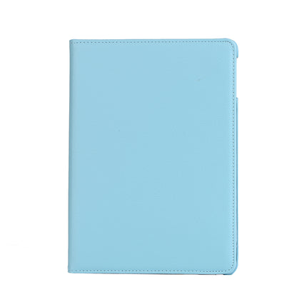 For iPad 9.7 (2018) / 9.7 (2017) Litchi Grain 360 Degree Rotary Stand Smart Leather Tablet Case