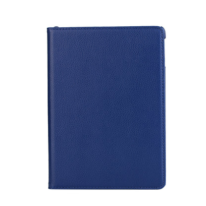 For iPad 9.7 (2018) / 9.7 (2017) Litchi Grain 360 Degree Rotary Stand Smart Leather Tablet Case