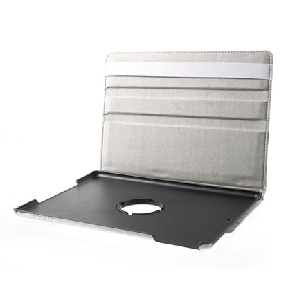 For iPad 9.7 (2018) / 9.7 (2017) Leather Flip Protective Case with 360 Degree Rotary Stand