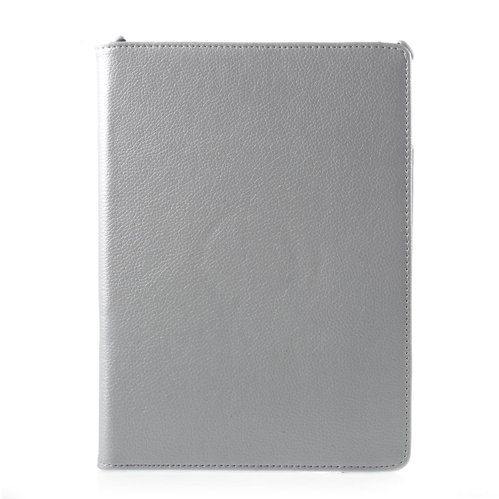 For iPad 9.7 (2018) / 9.7 (2017) Leather Flip Protective Case with 360 Degree Rotary Stand