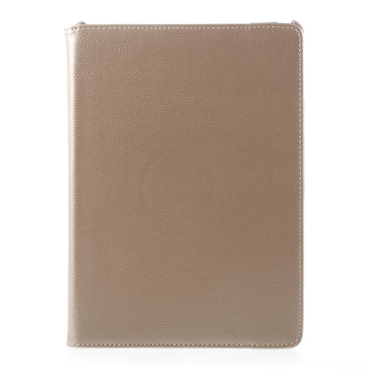 For iPad 9.7 (2018) / 9.7 (2017) Leather Flip Protective Case with 360 Degree Rotary Stand
