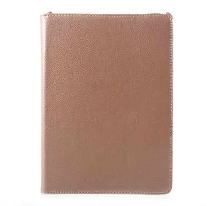 For iPad 9.7 (2018) / 9.7 (2017) Leather Flip Protective Case with 360 Degree Rotary Stand