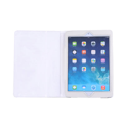 For iPad 9.7 (2018) / 9.7 (2017) Flip Stand Smart Leather Tablet Case Litchi Texture