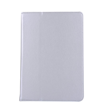 For iPad 9.7 (2018) / 9.7 (2017) Flip Stand Smart Leather Tablet Case Litchi Texture