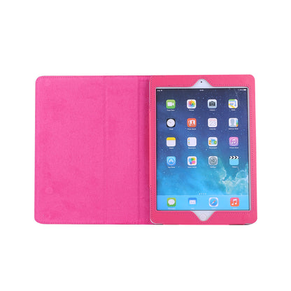For iPad 9.7 (2018) / 9.7 (2017) Flip Stand Smart Leather Tablet Case Litchi Texture