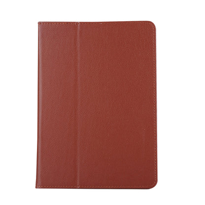 For iPad 9.7 (2018) / 9.7 (2017) Flip Stand Smart Leather Tablet Case Litchi Texture