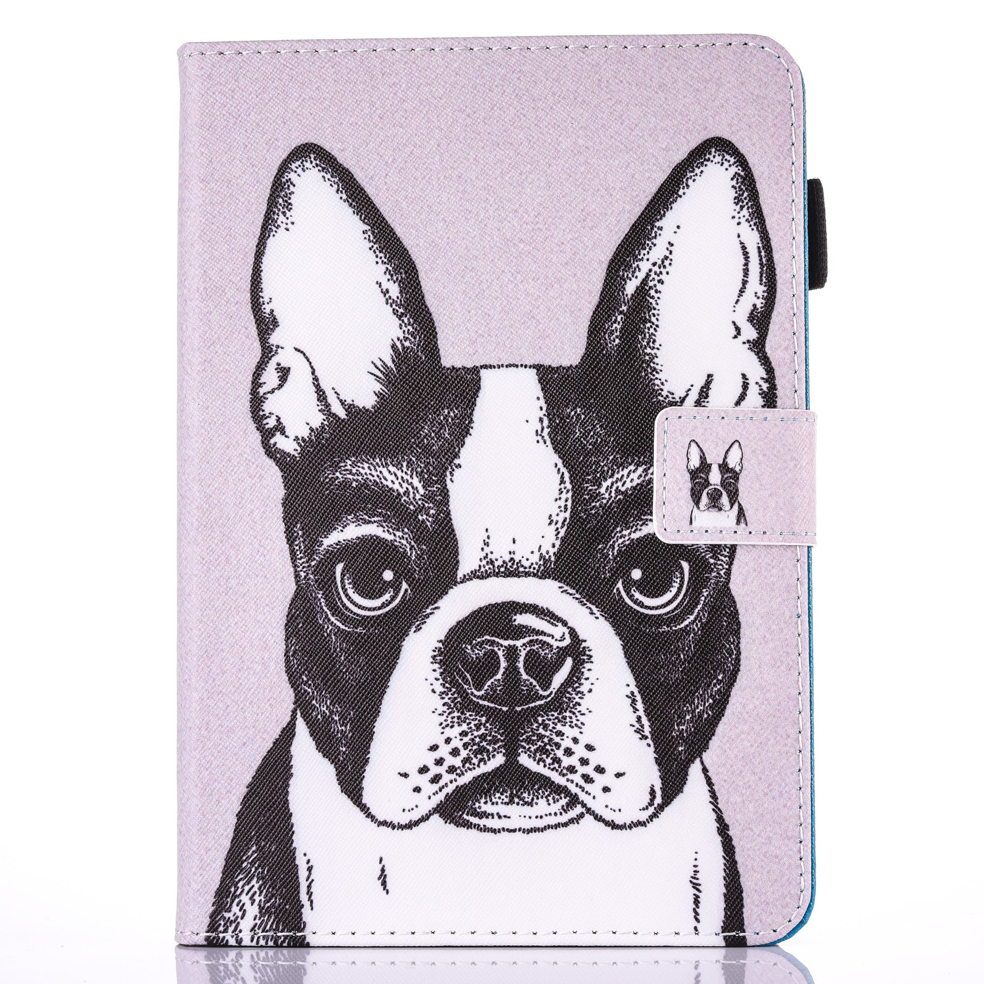 For iPad 9.7 (2018) / 9.7 (2017) Pattern Printing Leather Card Holder Tablet Case