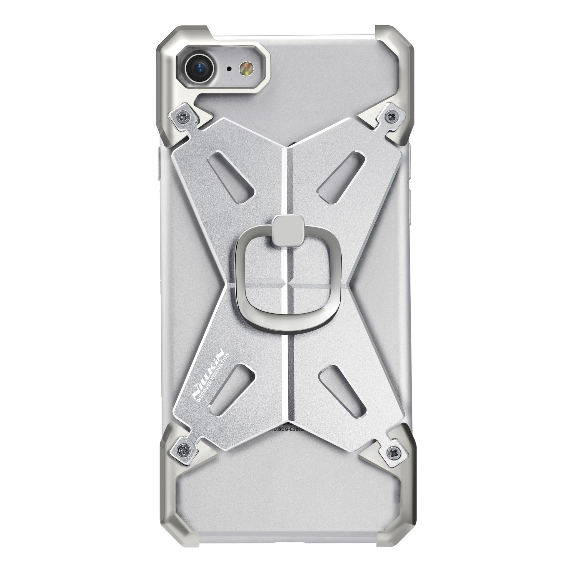 NILLKIN Barde II Metal Case with Ring Holder for iPhone SE (2020)/SE (2022)/8/7 4.7 inch