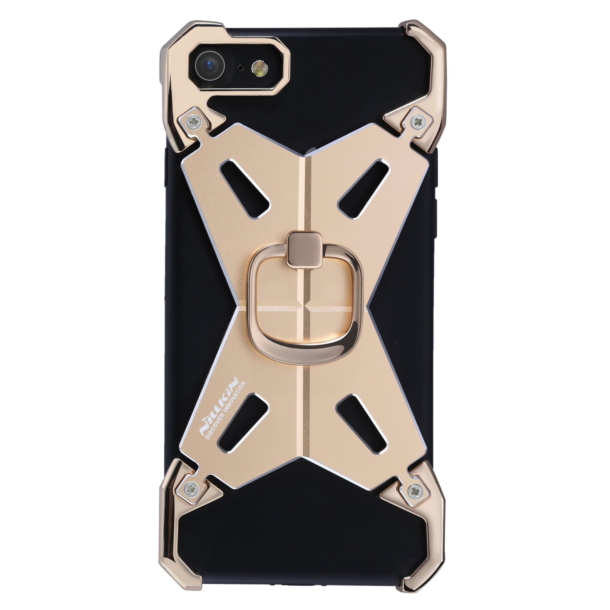 NILLKIN Barde II Metal Case with Ring Holder for iPhone SE (2020)/SE (2022)/8/7 4.7 inch