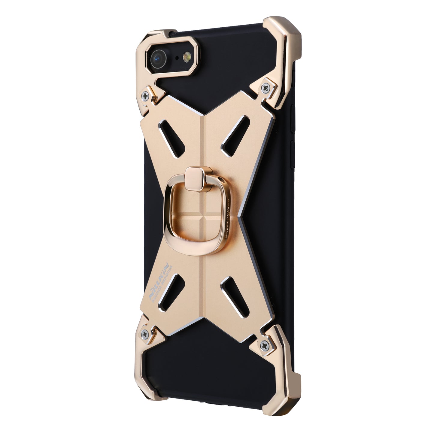 NILLKIN Barde II Metal Case with Ring Holder for iPhone SE (2020)/SE (2022)/8/7 4.7 inch