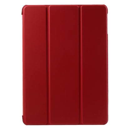 For iPad 9.7 (2018) / 9.7 (2017) Tri-fold Stand PU Leather + PC Case Accessory