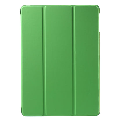 For iPad 9.7 (2018) / 9.7 (2017) Tri-fold Stand PU Leather + PC Case Accessory