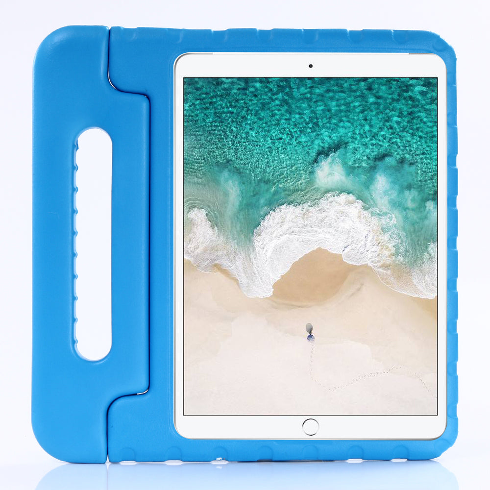 For iPad 10.2 (2021)/(2020)/(2019) / Air 10.5 (2019) / Pro 10.5 (2017) Shockproof Kids Friendly EVA Foam Case with Handle Stand