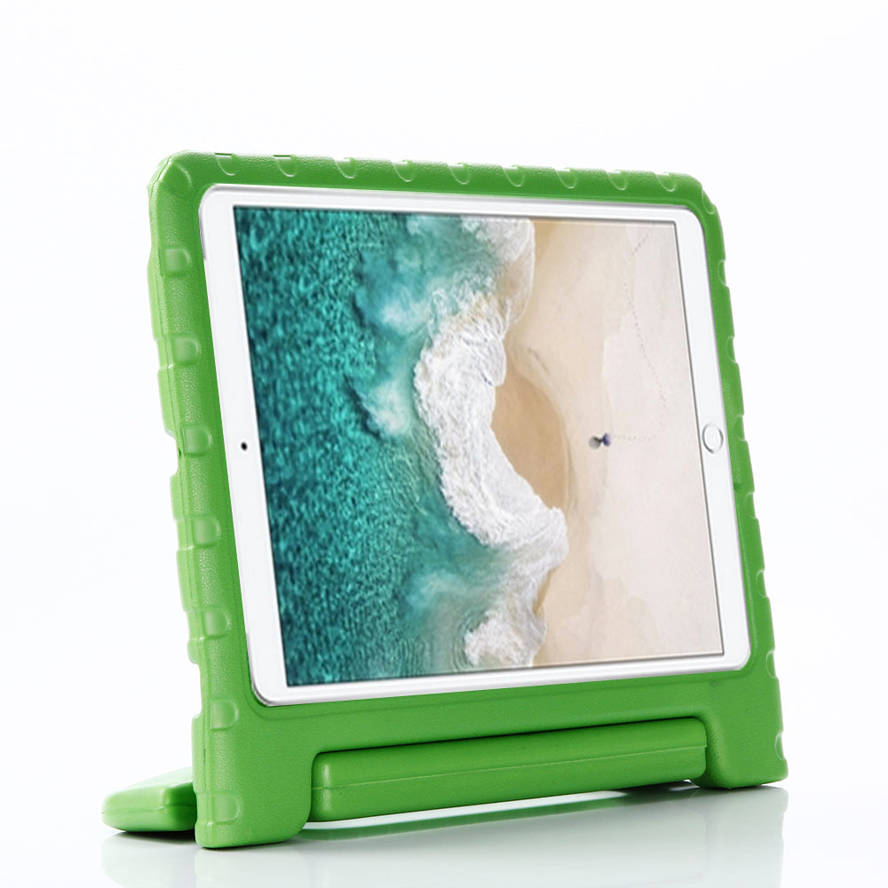 For iPad 10.2 (2021)/(2020)/(2019) / Air 10.5 (2019) / Pro 10.5 (2017) Shockproof Kids Friendly EVA Foam Case with Handle Stand
