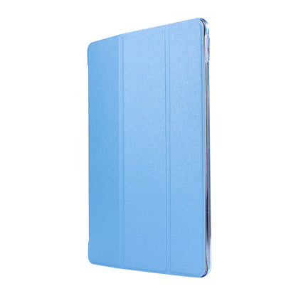 For iPad Air 10.5 (2019) / Pro 10.5 (2017) Tri-Fold Stand Smart Leather Case Silk Texture