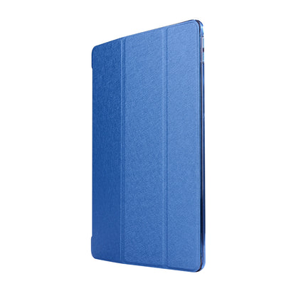 For iPad Air 10.5 (2019) / Pro 10.5 (2017) Tri-Fold Stand Smart Leather Case Silk Texture