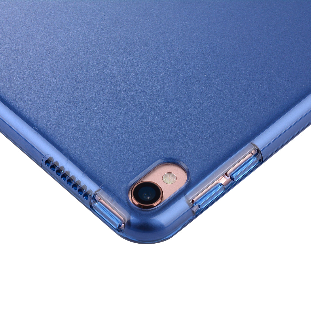 For iPad Air 10.5 (2019) / Pro 10.5 (2017) Tri-Fold Stand Smart Leather Case Silk Texture
