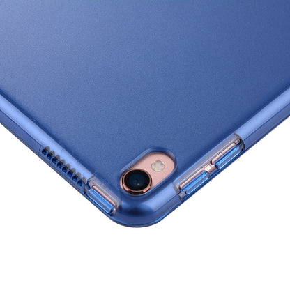 For iPad Air 10.5 (2019) / Pro 10.5 (2017) Tri-Fold Stand Smart Leather Case Silk Texture