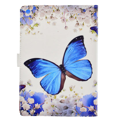 For iPad 9.7 (2018) / 9.7 (2017) Stitching Design Pattern Printing Leather Case with Wallet Stand Function for iPad 9.7 (2018) / 9.7 (2017)
