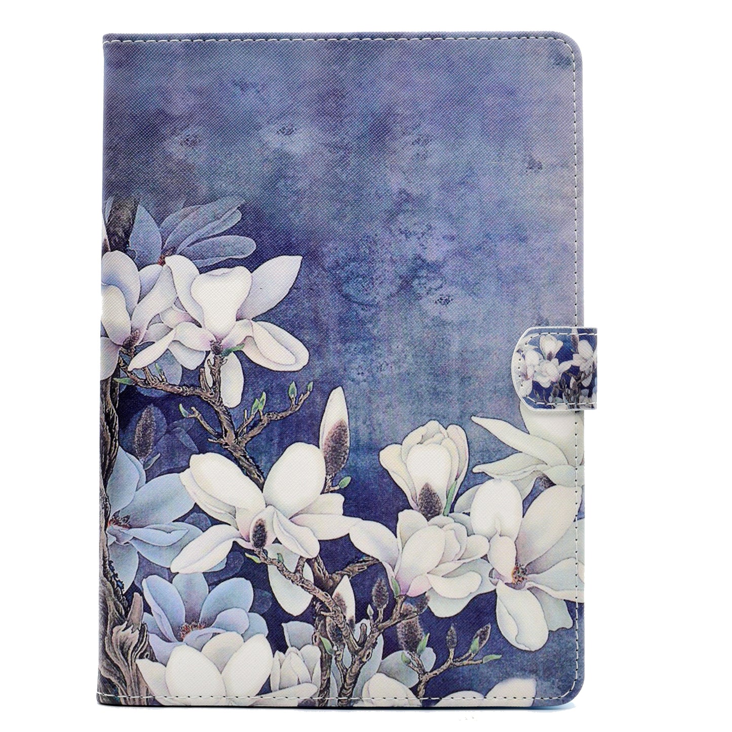 For iPad 9.7 (2018) / 9.7 (2017) Stitching Design Pattern Printing Leather Case with Wallet Stand Function for iPad 9.7 (2018) / 9.7 (2017)