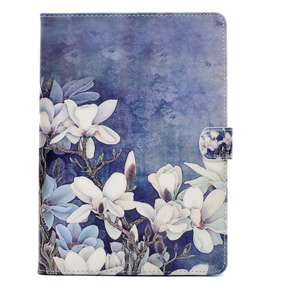 For iPad 9.7 (2018) / 9.7 (2017) Stitching Design Pattern Printing Leather Case with Wallet Stand Function for iPad 9.7 (2018) / 9.7 (2017)