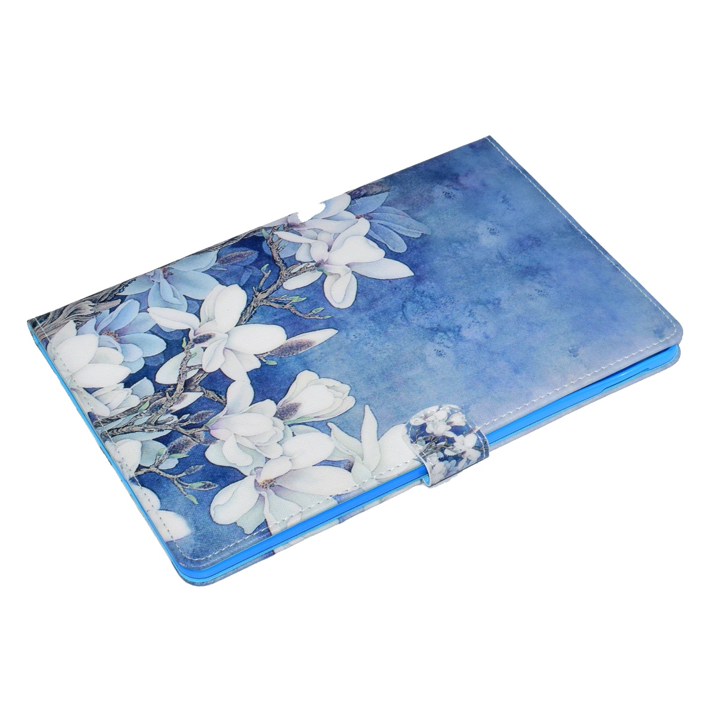 For iPad 9.7 (2018) / 9.7 (2017) Stitching Design Pattern Printing Leather Case with Wallet Stand Function for iPad 9.7 (2018) / 9.7 (2017)