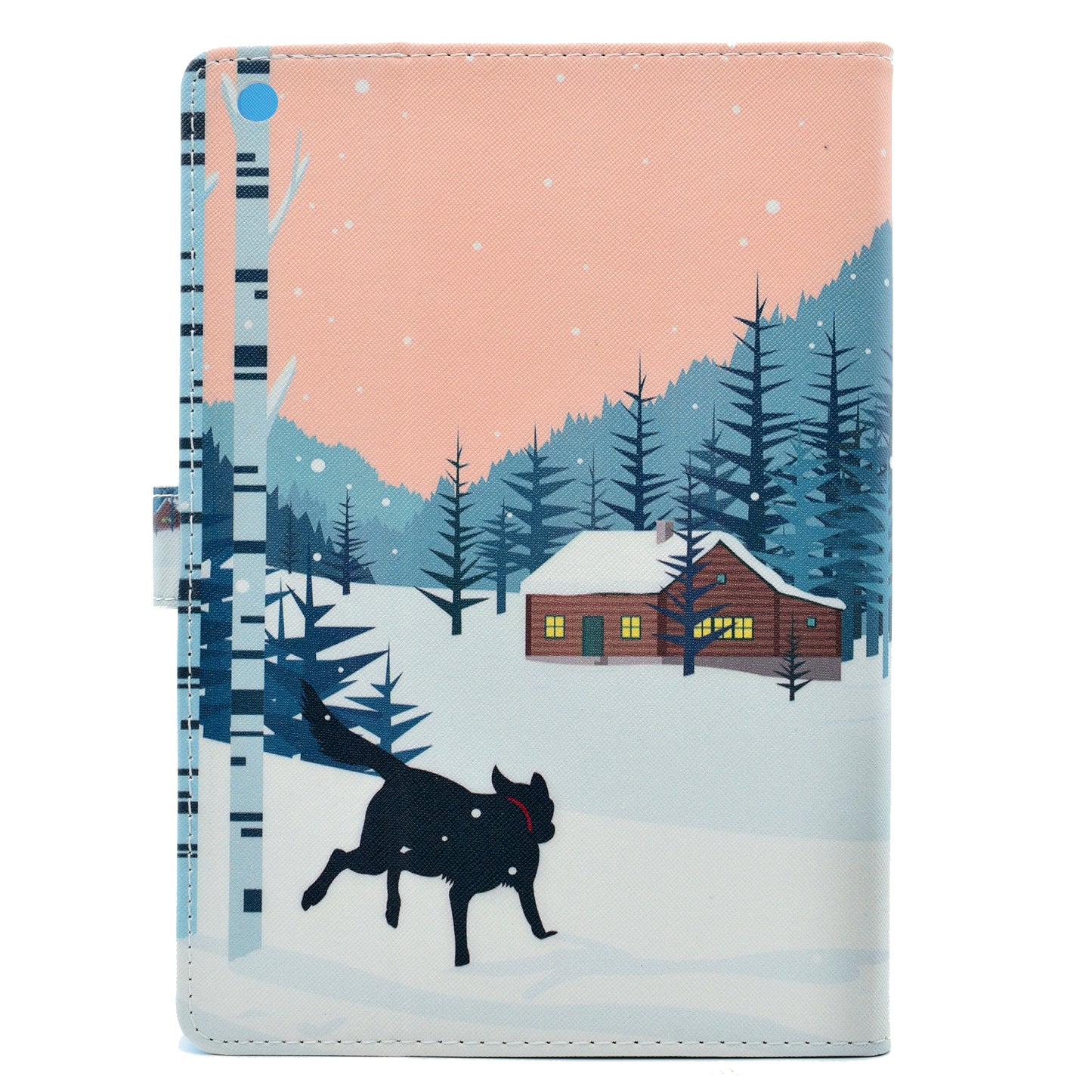 For iPad 9.7 (2018) / 9.7 (2017) Stitching Design Pattern Printing Leather Case with Wallet Stand Function for iPad 9.7 (2018) / 9.7 (2017)