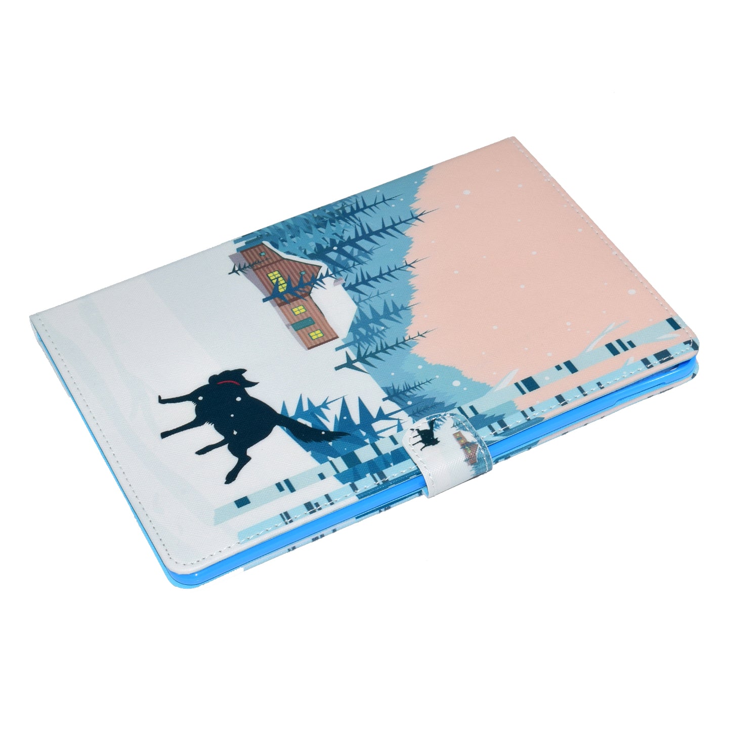 For iPad 9.7 (2018) / 9.7 (2017) Stitching Design Pattern Printing Leather Case with Wallet Stand Function for iPad 9.7 (2018) / 9.7 (2017)