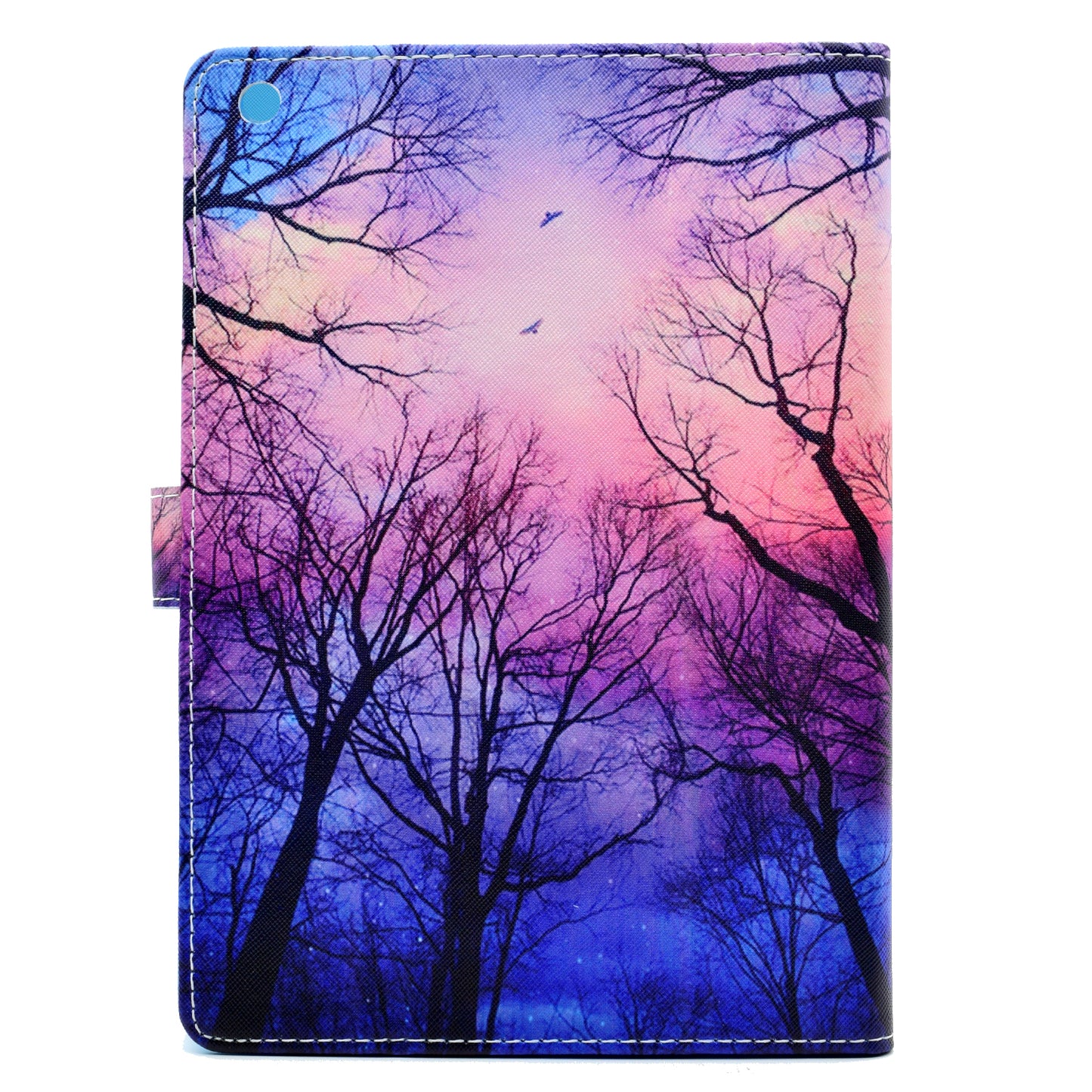 For iPad 9.7 (2018) / 9.7 (2017) Stitching Design Pattern Printing Leather Case with Wallet Stand Function for iPad 9.7 (2018) / 9.7 (2017)